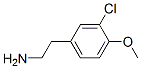 2-(3-Chloro-4-methoxy-phenyl)-ethylamine Structure,7569-87-1Structure