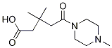 3,3-Dimethyl-5-(4-methyl-piperazin-1-yl)-5-oxo-pentanoic acid Structure,757214-48-5Structure