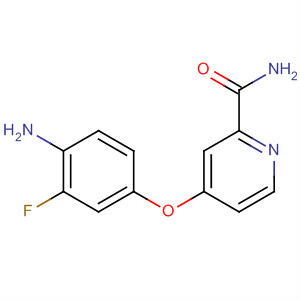 4-(4-Amino-3-fluorophenoxy)-2-pyridinecarboxamide Structure,757251-54-0Structure