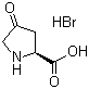 4-酮-L-脯氨酸氫溴酸結(jié)構(gòu)式_75776-67-9結(jié)構(gòu)式