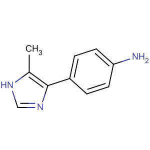 4-(4-Methyl-1h-imidazol-5-yl)benzenamine Structure,75815-15-5Structure