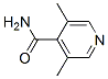 Isonicotinamide, 3,5-dimethyl-(7ci,8ci) Structure,7584-14-7Structure