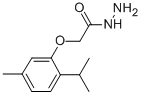 (2-Isopropyl-5-methyl-phenoxy)-acetic acid hydrazide Structure,75843-51-5Structure