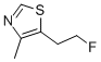 Thiazole, 5-(2-fluoroethyl)-4-methyl- Structure,75848-79-2Structure