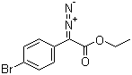 2-(4-溴苯基)-2-重氮基乙酸乙酯結(jié)構(gòu)式_758692-47-6結(jié)構(gòu)式