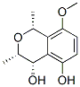 1H-2-benzopyran-4,5-diol, 3,4-dihydro-8-methoxy-1,3-dimethyl-, (1r,3s,4s)- (9ci) Structure,758695-39-5Structure