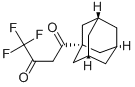 1-(1-Adamantyl)-4,4,4-trifluorobutane-1,3-dione Structure,758709-48-7Structure