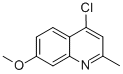 4-Chloro-7-methoxy-2-methylquinoline Structure,75896-68-3Structure