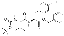 Boc-val-tyr-obzl Structure,75957-53-8Structure