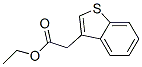 Benzo[b]thiophene-3-acetic acid, ethyl ester Structure,7597-68-4Structure