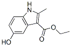 5-羥基-2-甲基吲哚-3-羧酸乙酯結構式_7598-91-6結構式