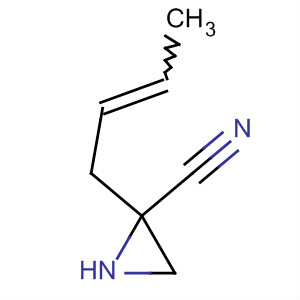 2-Aziridinecarbonitrile,1-(2-butenyl)-(9ci) Structure,75985-22-7Structure