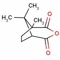 1,8,8-Trimethyl-3-oxabicyclo[3.2.1]octane-2,4-dione Structure,76-32-4Structure