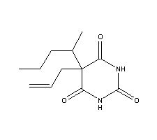 Secobarbital Structure,76-73-3Structure