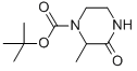 Tert-butyl2-methyl-3-oxopiperazine-1-carboxylate Structure,76003-30-0Structure