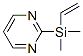 Pyrimidine, 2-(ethenyldimethylsilyl)- (9ci) Structure,760188-62-3Structure