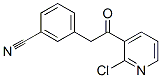 2-Chloro-3-[2-(3-cyanophenyl)-1-oxoethyl]pyridine Structure,760193-01-9Structure