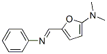  N,N-二甲基-5-[(苯基亞氨基)甲基]-2-呋喃胺結(jié)構(gòu)式_760883-25-8結(jié)構(gòu)式