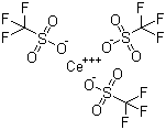 Cerium(iii) trifluoromethanesulfonate Structure,76089-77-5Structure