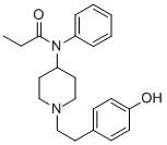 N-{1-[2-(4-Hydroxy-phenyl)-ethyl]-piperidin-4-yl}-N-phenyl-propionamide Structure,76107-53-4Structure