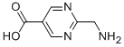 5-Pyrimidinecarboxylicacid,2-(aminomethyl)- Structure,76196-78-6Structure