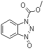 1-(Methoxycarbonyl)-1h-benzod1,2,3triazole3-oxide Structure,76266-27-8Structure