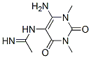 (9ci)-n-(6-氨基-1,2,3,4-四氫-1,3-二甲基-2,4-二氧代-5-嘧啶)-鹽酸乙脒結(jié)構(gòu)式_763044-16-2結(jié)構(gòu)式