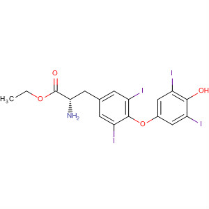 Thyroxine ethyl ester Structure,76353-71-4Structure