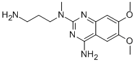 N2-(3-amino-propyl)-6,7-dimethoxy-n2-methyl-quinazoline-2,4-diamine Structure,76362-29-3Structure