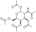 D-半乳糖胺五乙酸酯結(jié)構(gòu)式_76375-60-5結(jié)構(gòu)式