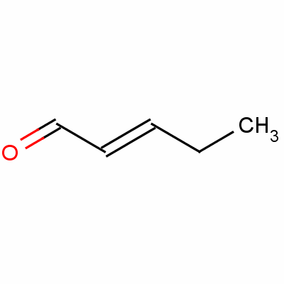 Trans-2-pentenal Structure,764-39-6Structure