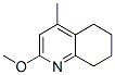 (9CI)-5,6,7,8-四氫-2-甲氧基-4-甲基喹啉結構式_764667-25-6結構式