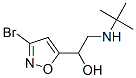 3-Bromo-alpha-[[(1,1-dimethylethyl)amino]methyl]isoxazole-5-methanol Structure,76596-57-1Structure