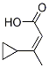 (Z)-3-環(huán)丙基-2-丁烯酸結構式_766-68-7結構式