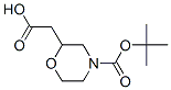 2-Carboxymethyl-morpholine-4-carboxylic acid tert-butyl ester Structure,766539-28-0Structure