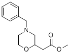 (4-Benzyl-morpholin-2-yl)-acetic acid methyl ester Structure,766539-34-8Structure