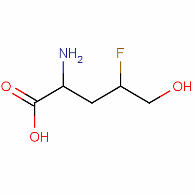 4-Fluoro-5-hydroxynorvaline Structure,7682-61-3Structure