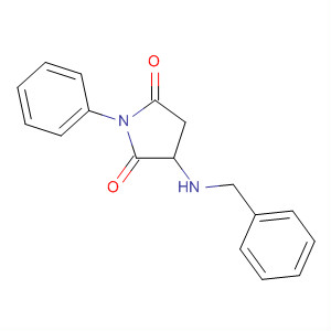 1-Phenyl-3-[(phenylmethyl)amino]-2,5-pyrrolidinedione Structure,7685-88-3Structure