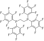 1,2-Bis(dipentafluorophenylphosphino)ethane Structure,76858-94-1Structure