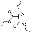 2-乙烯基環(huán)丙烷-1,1-二羧酸二乙酯結構式_7686-78-4結構式