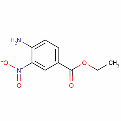 4-氨基-3-硝基苯甲酸乙酯結構式_76918-64-4結構式