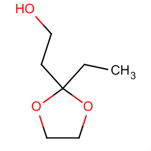 2-(2-乙基-1,3-二氧雜烷-2-基)乙醇結構式_76964-27-7結構式