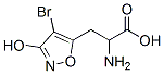 2-Amino-3-(4-bromo-3-hydroxyisoxazol-5-yl)propanoic acid Structure,77006-30-5Structure