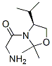 (s)-(9ci)-3-(氨基乙?；?-2,2-二甲基-4-(1-甲基乙基)-噁唑啉結構式_770682-73-0結構式