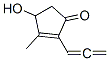 2-Cyclopenten-1-one, 4-hydroxy-3-methyl-2-(1,2-propadienyl)-(9ci) Structure,77087-28-6Structure