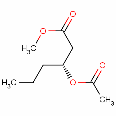 Methyl 3-acetoxyhexanoate Structure,77118-93-5Structure