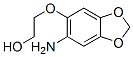 (9ci)-2-[(6-氨基-1,3-苯并二氧雜環(huán)戊烯-5-基)氧基]-乙醇結(jié)構(gòu)式_771438-06-3結(jié)構(gòu)式