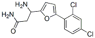 3-Amino-3-[5-(2,4-dichlorophenyl)-furan-2-yl]-propionic acid amide Structure,771522-42-0Structure