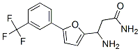 3-Amino-3-[5-(3-trifluoromethylphenyl)-furan-2-yl]-propionic acid amide Structure,771522-82-8Structure