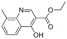 4-Hydroxy-8-methylquinoline-3-carboxylic acid ethyl ester Structure,77156-75-3Structure